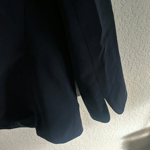 Navy blue 3-button Kasper blazer - Picture 6 of 8